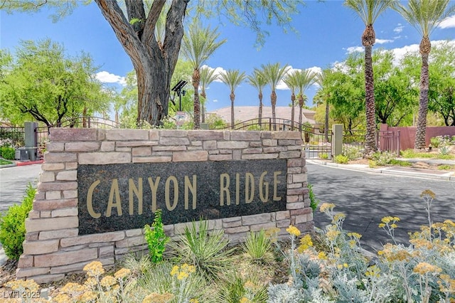536 Pima Canyon Ct, Las Vegas, NV 89144 - view of community / neighborhood sign