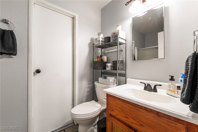 405 Box Elder Way, Henderson, NV 89015 - bathroom featuring vanity and a shower with door