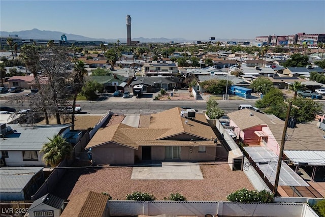 922 Westminster Ave, Las Vegas, NV 89119 - aerial perspective of suburban area with a mountainous background