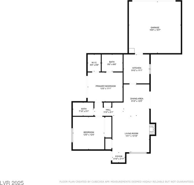 5425 Comchec Way Unit 103, Las Vegas, NV 89108 - view of home floor plan