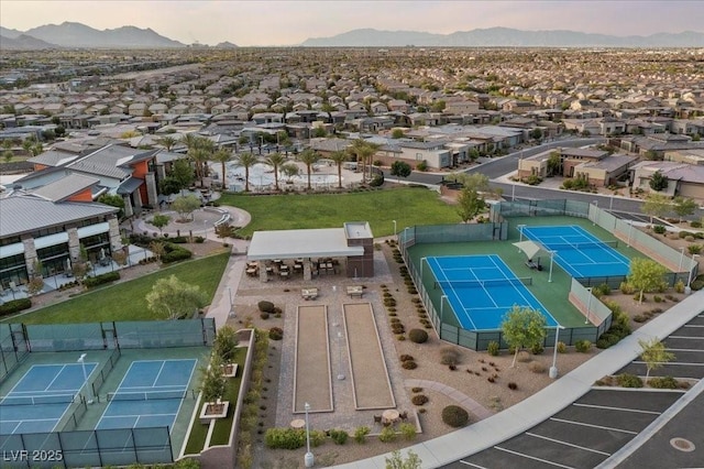 6804 Regency Stone Way, Las Vegas, NV 89148 - aerial view of a mountainous background