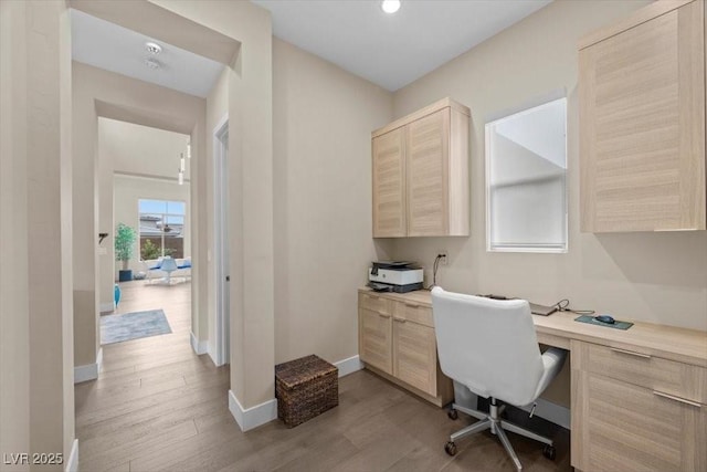 6804 Regency Stone Way, Las Vegas, NV 89148 - office space featuring built in study area and wood finished floors