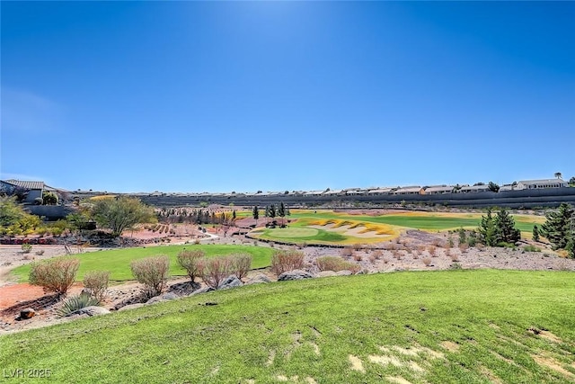 2205 Sandstone Cliffs Dr, Henderson, NV 89044 - view of grassy yard with view of golf course