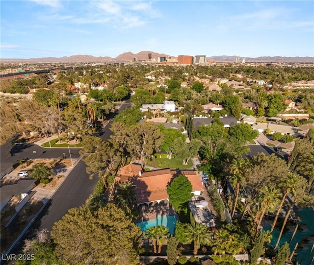 200 Stonewood Ct, Las Vegas, NV 89107 - aerial view of property and surrounding area with nearby suburban area