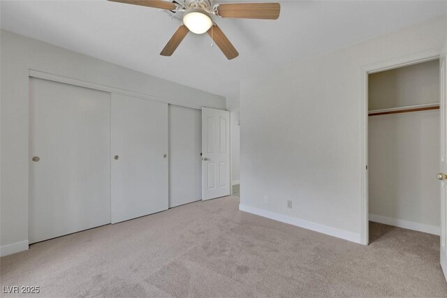 2627 S Durango Dr Unit 201, Las Vegas, NV 89117 - unfurnished bedroom with carpet flooring and a ceiling fan