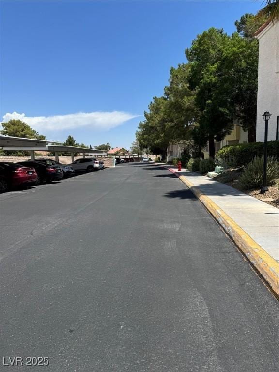 4831 S Torrey Pines Dr Unit 204, Las Vegas, NV 89103 - view of asphalt road featuring sidewalks