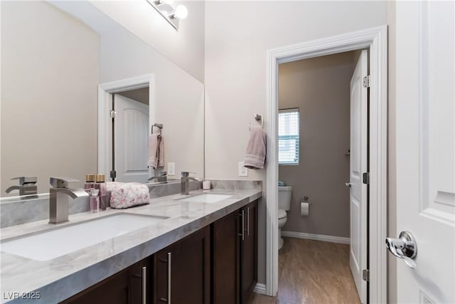 176 Dunblane St, Henderson, NV 89012 - bathroom featuring toilet and double vanity