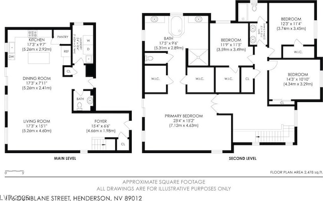 176 Dunblane St, Henderson, NV 89012 - view of room layout