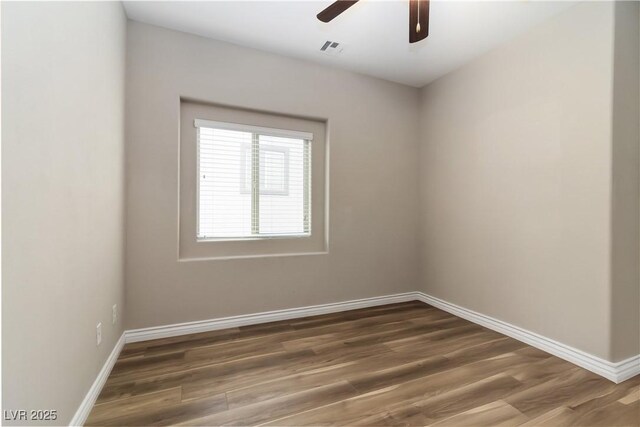 176 Dunblane St, Henderson, NV 89012 - unfurnished room with wood finished floors and ceiling fan
