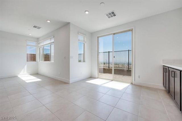 860 Echelon St, Las Vegas, NV 89138 - spare room featuring light tile patterned floors and recessed lighting