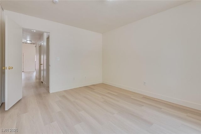 4630 Pratt Way, Las Vegas, NV 89147 - spare room with light wood-type flooring and attic access