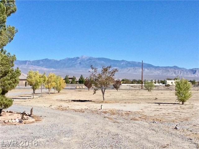 1710 N Murphy St, Pahrump, NV 89060 - mountain view with rural landscape