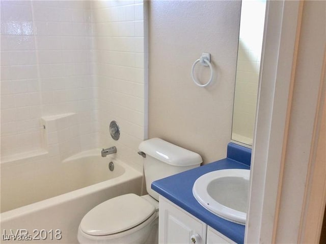 1710 N Murphy St, Pahrump, NV 89060 - bathroom featuring vanity and bathtub / shower combination
