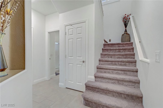 7013 Bisoni St, Las Vegas, NV 89149 - stairway with tile patterned flooring