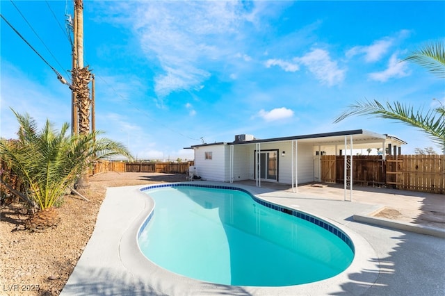 2 Utah Way, Henderson, NV 89015 - view of pool with a patio and a fenced backyard