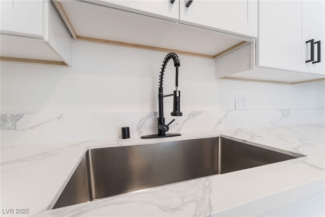 2 Utah Way, Henderson, NV 89015 - kitchen view of white cabinetry and light stone counters