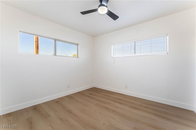 2 Utah Way, Henderson, NV 89015 - unfurnished room with light wood-style floors and ceiling fan