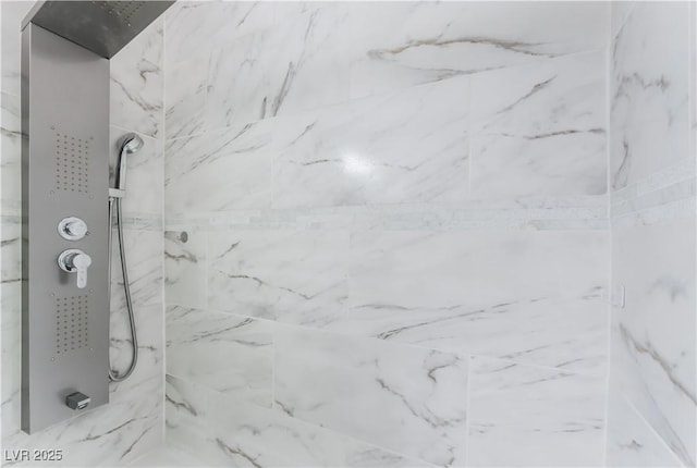 2093 Seahurst Dr, Las Vegas, NV 89142 - full bathroom with a marble finish shower