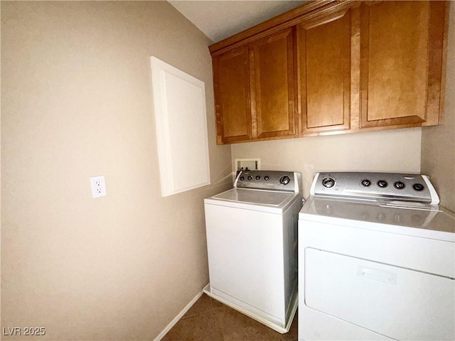 5517 Overlook Valley St, North Las Vegas, NV 89081 - laundry area featuring washer and dryer and cabinet space
