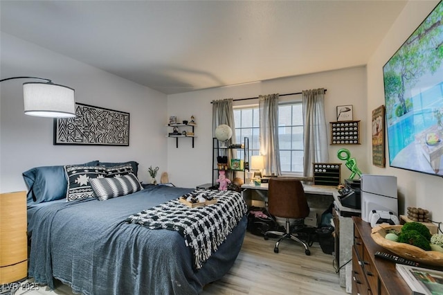 640 Thornewood Pl, Las Vegas, NV 89123 - bedroom featuring wood finished floors and an office area