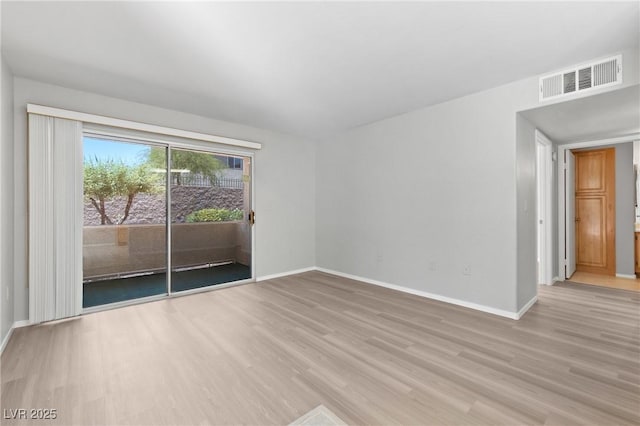 5710 E Tropicana Ave Unit 1184, Las Vegas, NV 89122 - spare room featuring light wood finished floors