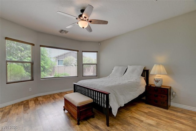 2766 Mintlaw Ave, Henderson, NV 89044 - bedroom featuring wood finished floors and a ceiling fan