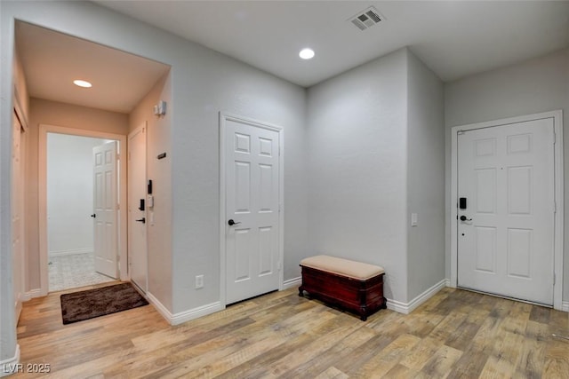 2766 Mintlaw Ave, Henderson, NV 89044 - foyer entrance featuring wood finished floors and recessed lighting