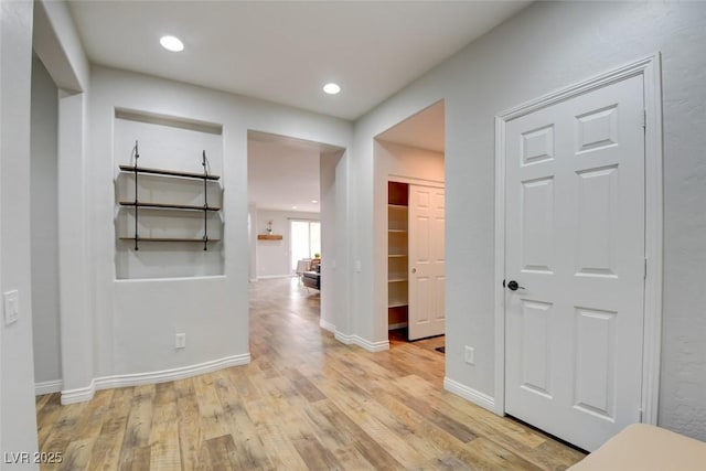 2766 Mintlaw Ave, Henderson, NV 89044 - hallway featuring wood finished floors and recessed lighting