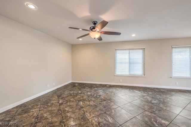 56 Westheimer Rd, Henderson, NV 89074 - empty room featuring ceiling fan and recessed lighting