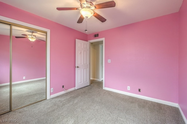 56 Westheimer Rd, Henderson, NV 89074 - unfurnished bedroom with carpet floors, a closet, and ceiling fan