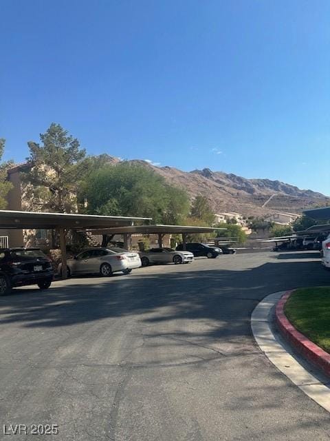 2110 Los Feliz St Unit 2091, Las Vegas, NV 89156 - view of asphalt road with a mountain view