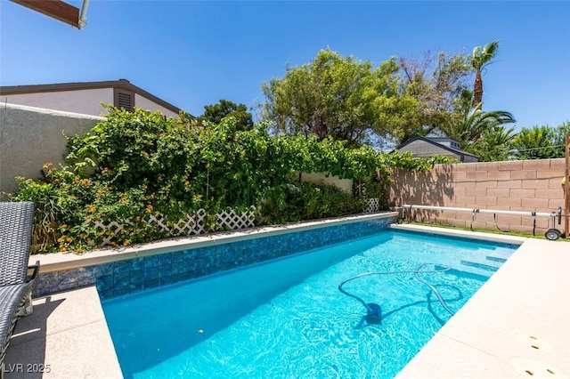 1949 King Hill St, Las Vegas, NV 89106 - view of swimming pool with a fenced backyard