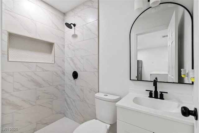 732 N 9th St, Las Vegas, NV 89101 - full bathroom with vanity and tiled shower