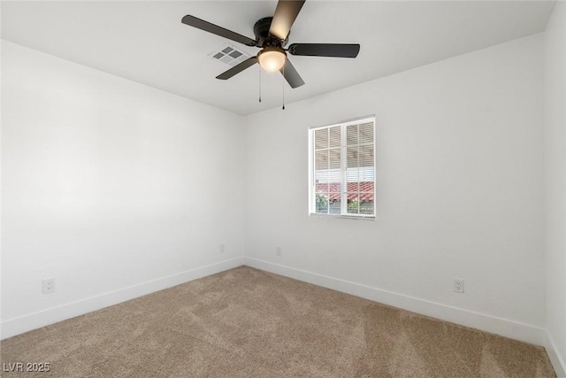 732 N 9th St, Las Vegas, NV 89101 - unfurnished room featuring light carpet and ceiling fan