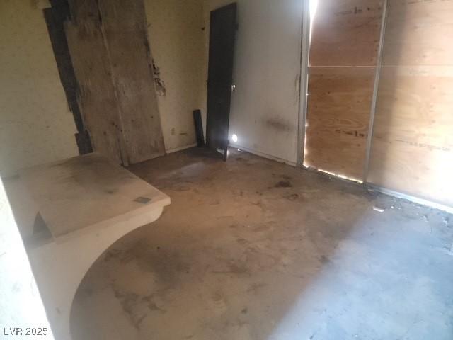 4430 Judson Ave, Las Vegas, NV 89115 - unfurnished room with unfinished concrete flooring
