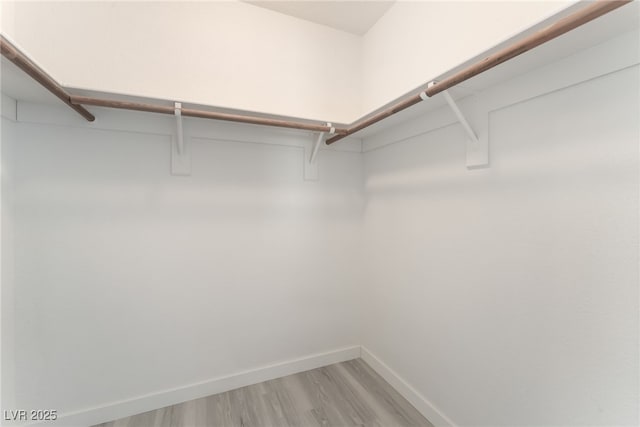5524 Cleary Ct, Las Vegas, NV 89108 - walk in closet featuring light wood-style floors