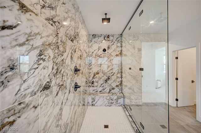 2670 Skylark Trail St, Henderson, NV 89044 - full bathroom featuring a marble finish shower