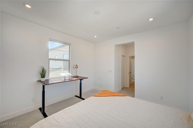 2670 Skylark Trail St, Henderson, NV 89044 - bedroom with light colored carpet and recessed lighting