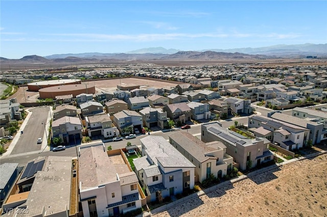 2670 Skylark Trail St, Henderson, NV 89044 - aerial view of residential area featuring a mountainous background