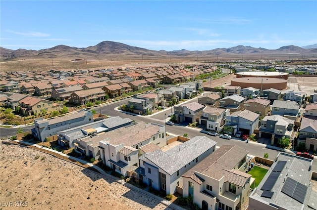 2670 Skylark Trail St, Henderson, NV 89044 - aerial view of residential area with a mountainous background