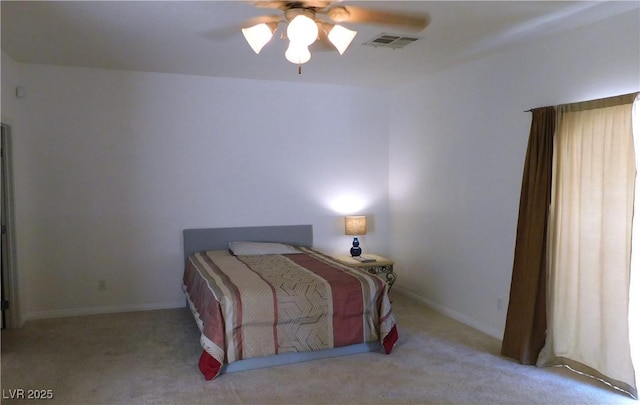 2587 Mizzoni Cir, Henderson, NV 89052 - carpeted bedroom with ceiling fan and baseboards