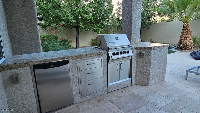 5681 Exotic Rosette Ave, Las Vegas, NV 89139 - view of patio featuring area for grilling