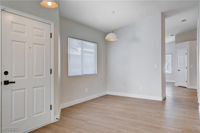 1005 Transom Dr, Las Vegas, NV 89128 - unfurnished room featuring light wood-type flooring and baseboards