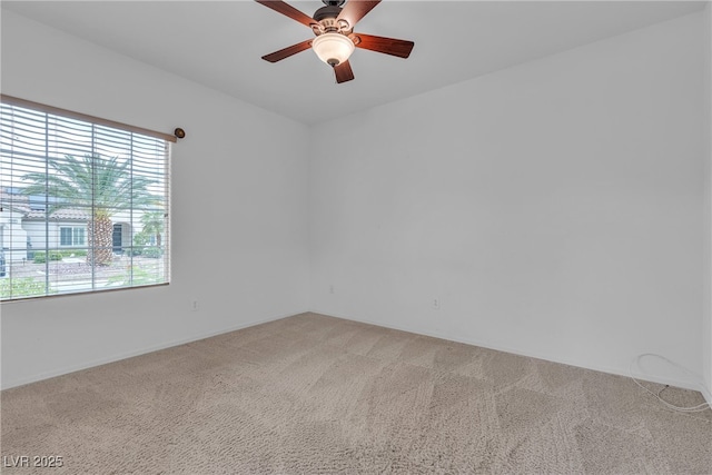 2244 Savannah River St, Henderson, NV 89044 - spare room with light carpet, plenty of natural light, and ceiling fan