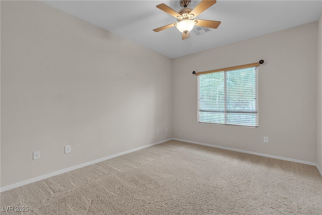 2244 Savannah River St, Henderson, NV 89044 - spare room with carpet flooring and ceiling fan