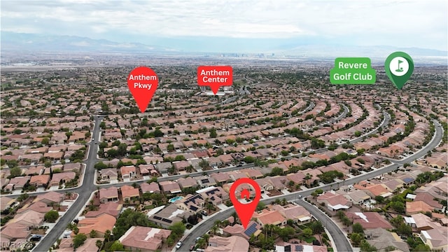 2244 Savannah River St, Henderson, NV 89044 - aerial view of residential area