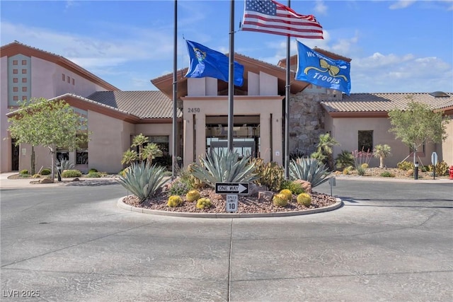 2244 Savannah River St, Henderson, NV 89044 - view of building exterior with a garage