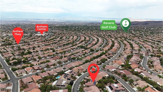 2244 Savannah River St, Henderson, NV 89044 - aerial view of residential area