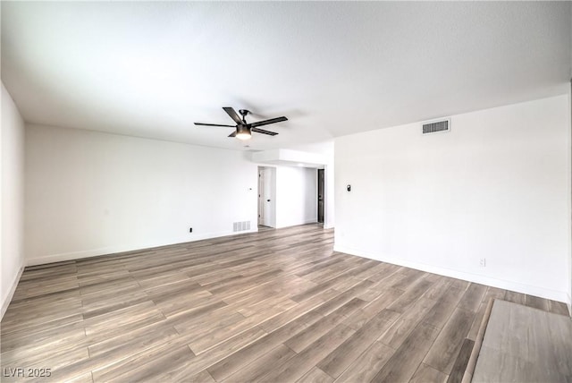 516 Donner St, Las Vegas, NV 89107 - unfurnished room with ceiling fan and light wood-type flooring