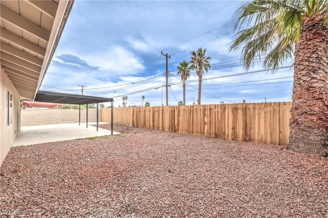 516 Donner St, Las Vegas, NV 89107 - fenced backyard with a patio